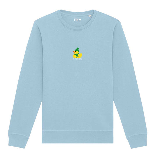 No D*cks Given Dames Sweater | Sky Blue