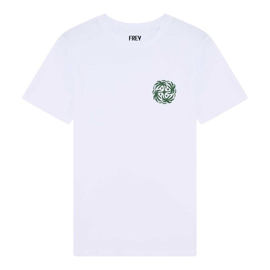 Palm Round Dames T-shirt | White