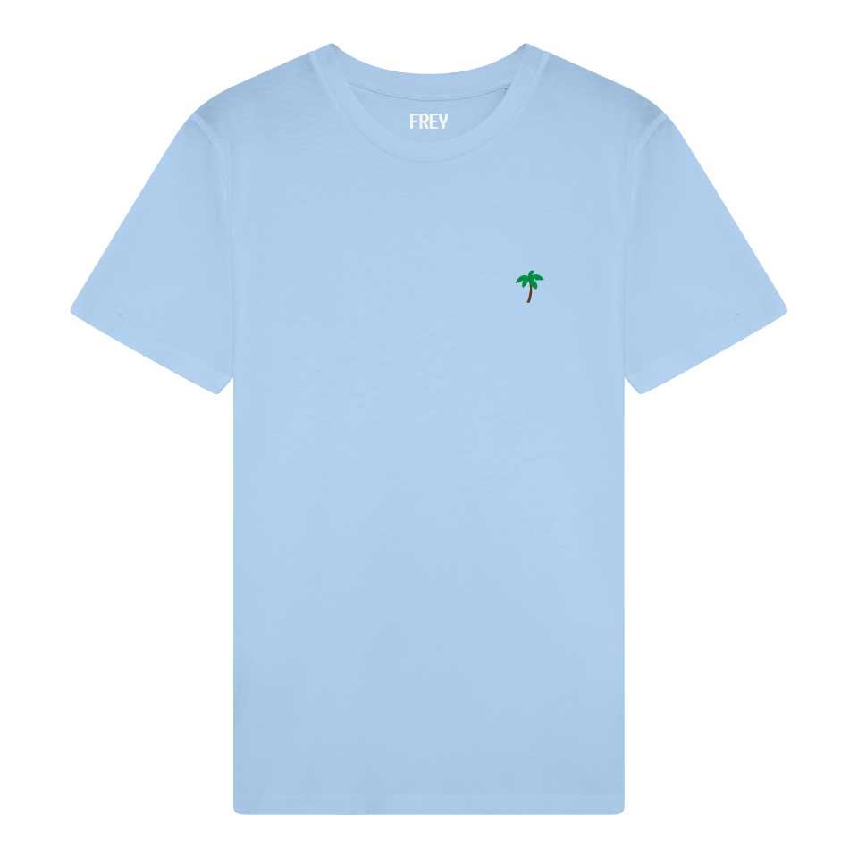 Palm Tree T-shirt | Blue Soul