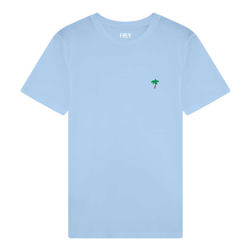 Palmboom T-shirt | Blue Soul
