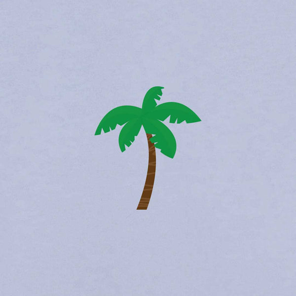 Palmboom T-shirt | Serene Blue
