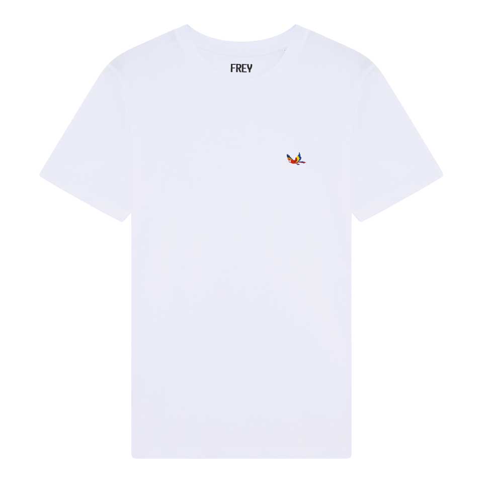 Papegaai Dames T-shirt | White