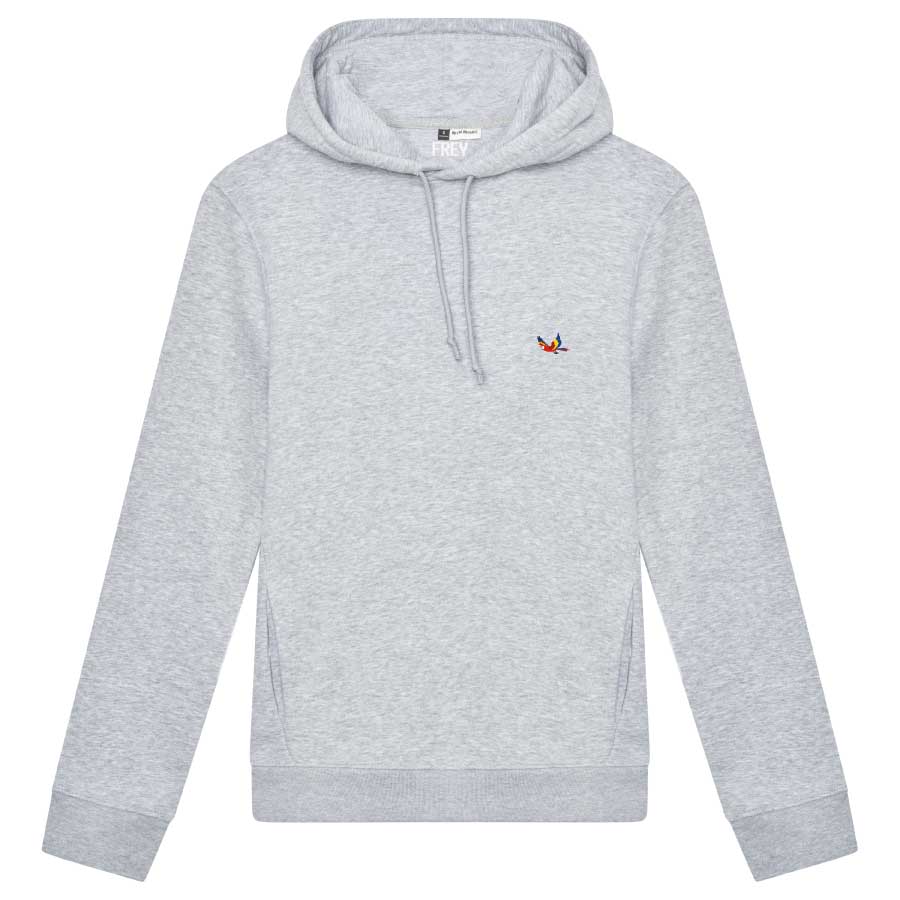 Parrot Ladies Hoodie | Gray Melee