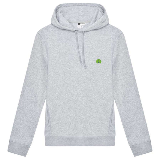 Peacock Women's Hoodie | Grey Melee