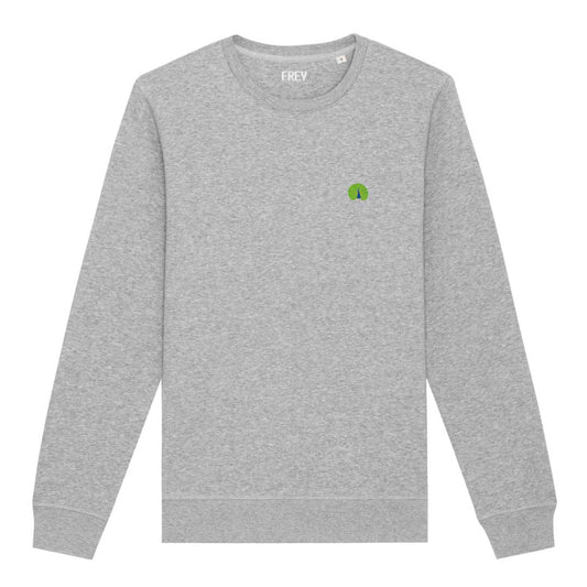 Peacock Women's Sweater | Grey Melee