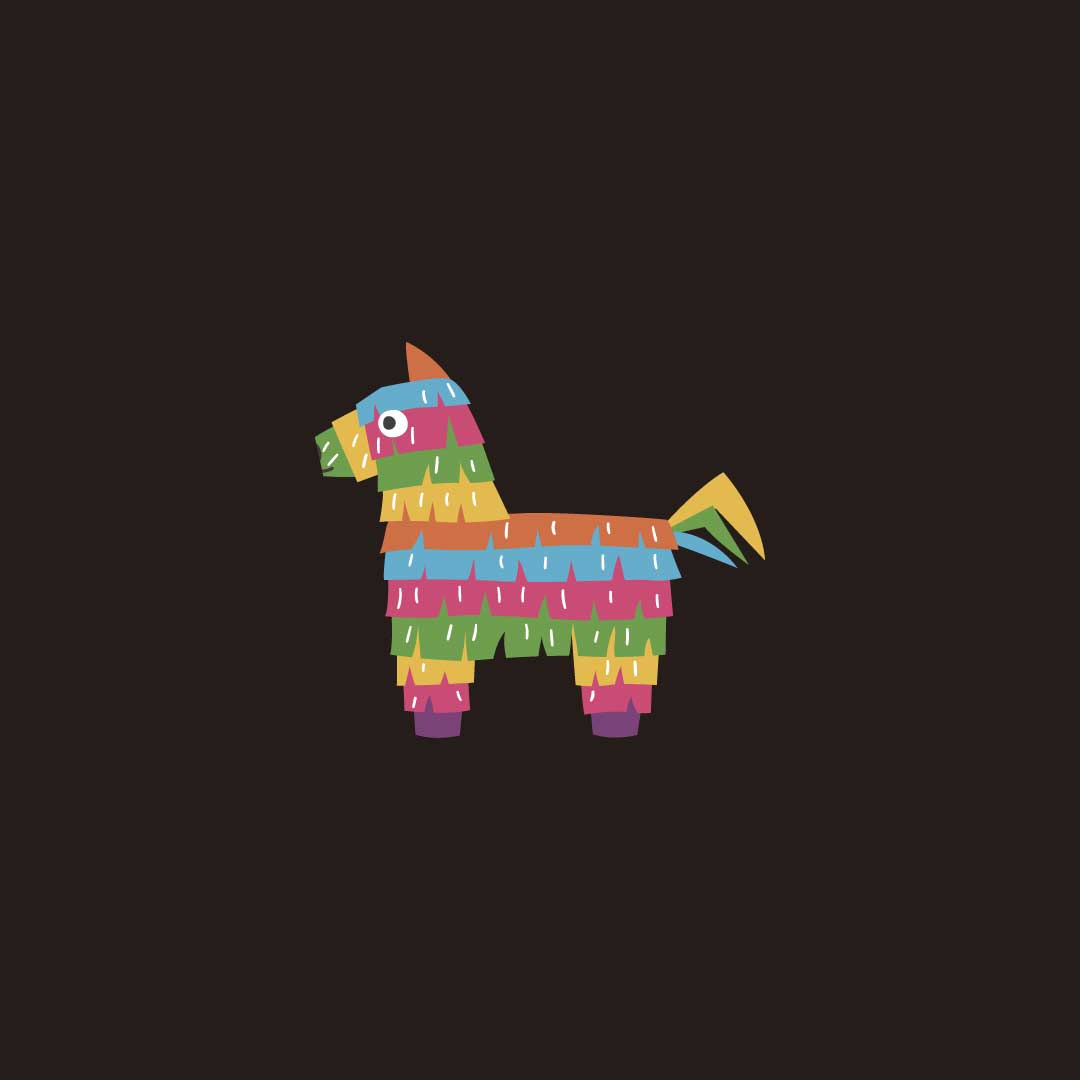 Piñata Dames Sweater | Black