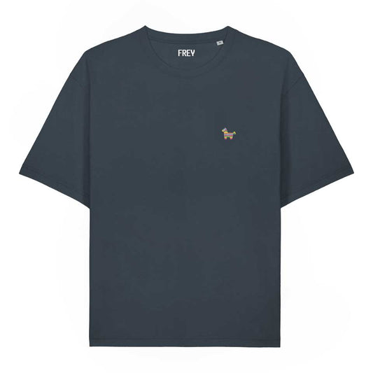 Piñata Oversized T-shirt | India Ink Grey
