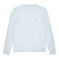 Raketje Borduursel Sweater | Lichtblauw