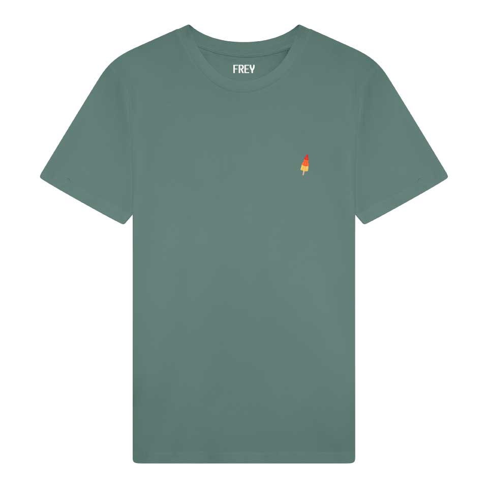 Popsicle Borduursel T-shirt | Green Bay