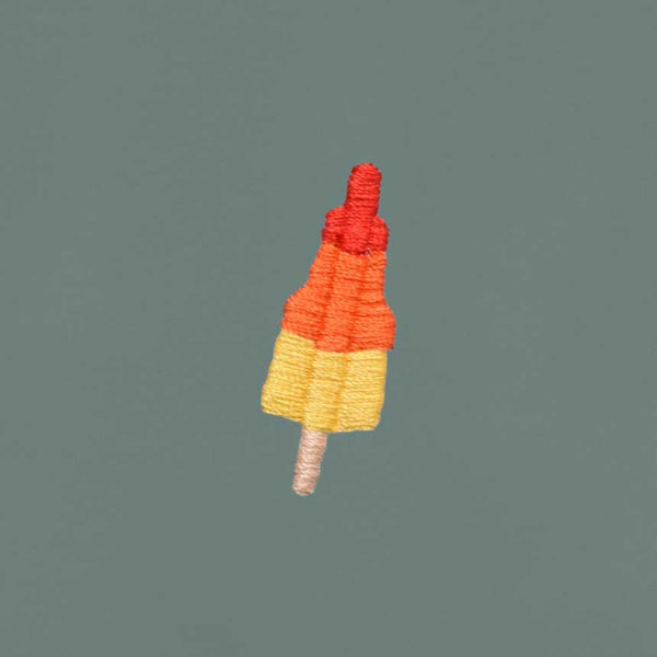 Popsicle Borduursel T-shirt | Green Bay