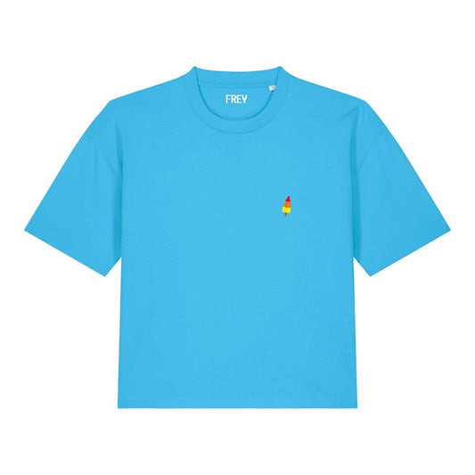 Popsicle Boxy T-shirt | Aqua