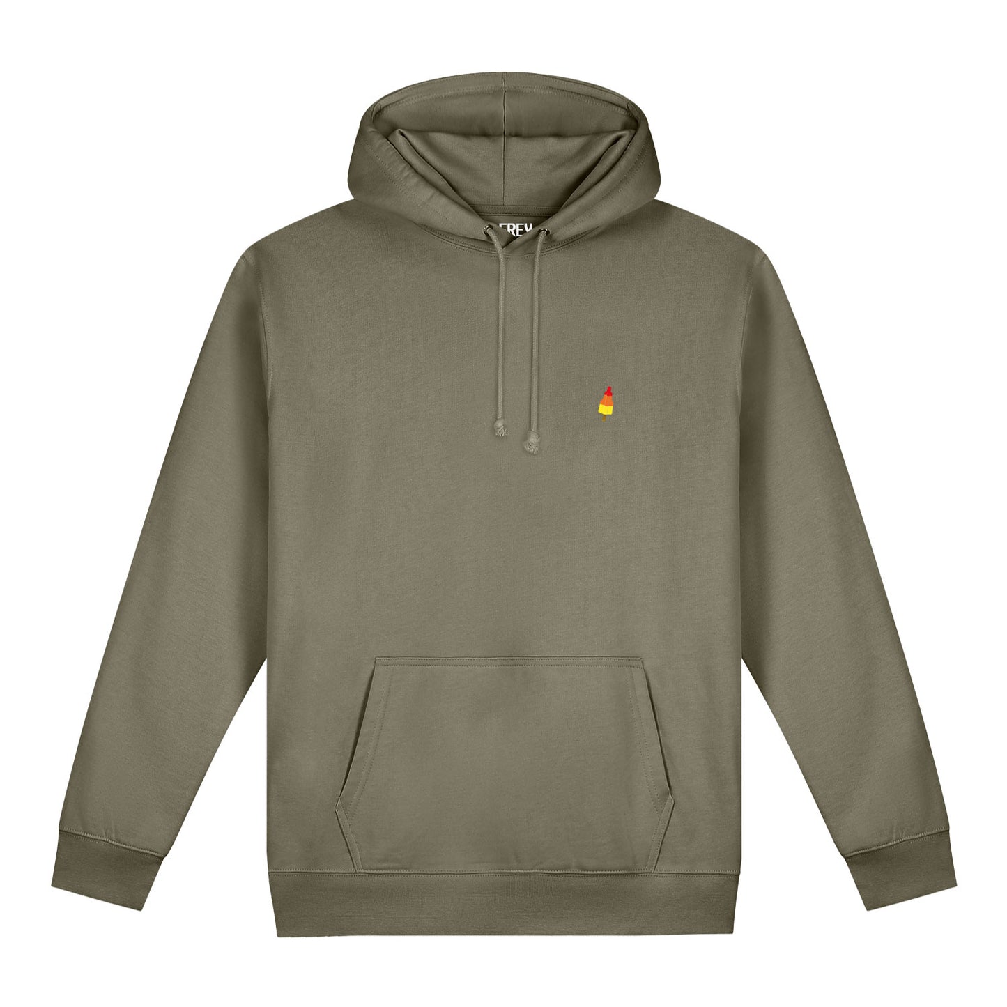 Popsicle Hoodie | Khaki