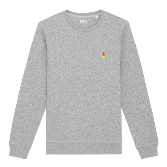 Popsicle Sweater | Grey Melee