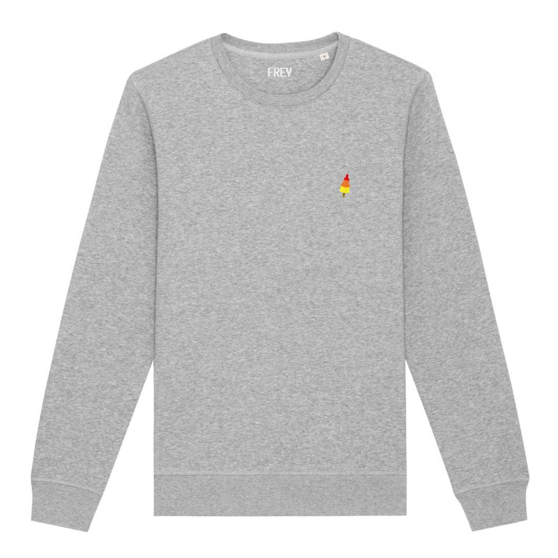 Popsicle Sweater | Grey Melee