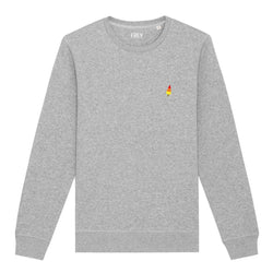 Popsicle Dames Sweater | Grey Melee