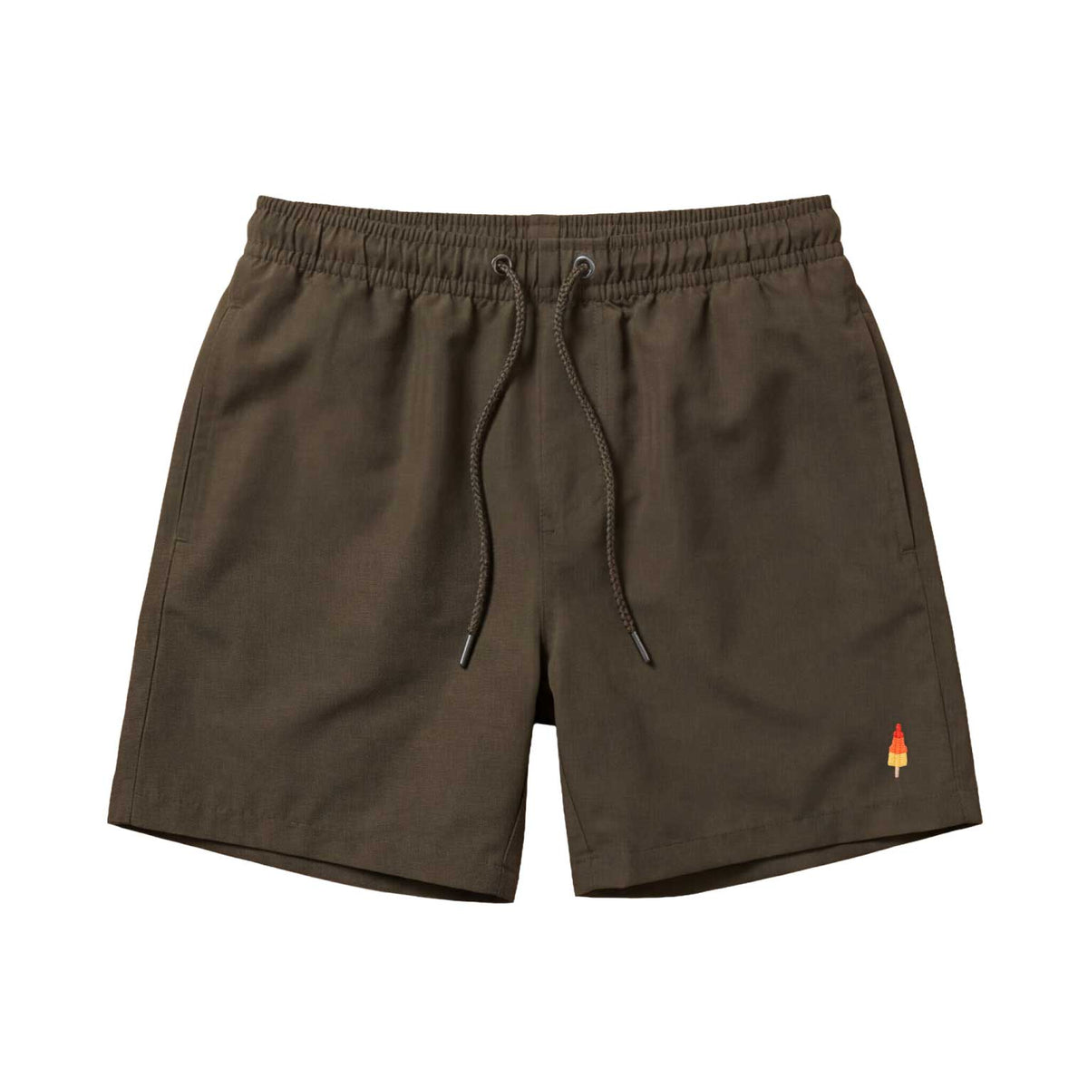 Popsicle Borduursel Zwembroek | Khaki