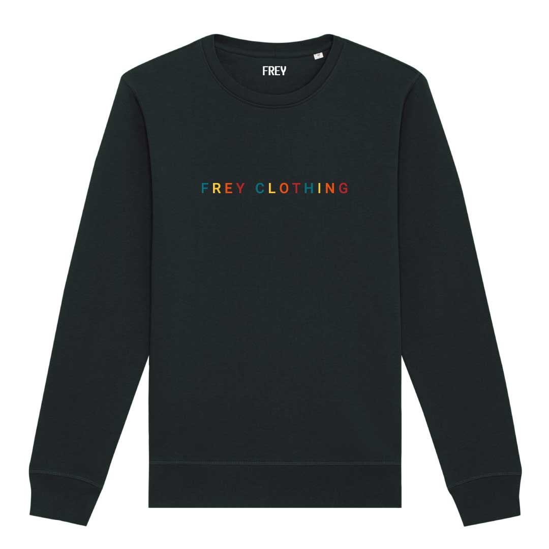 Regenboog Dames Sweater | Black