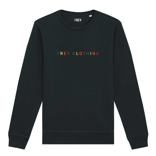 Rainbow Women's Sweater | Black