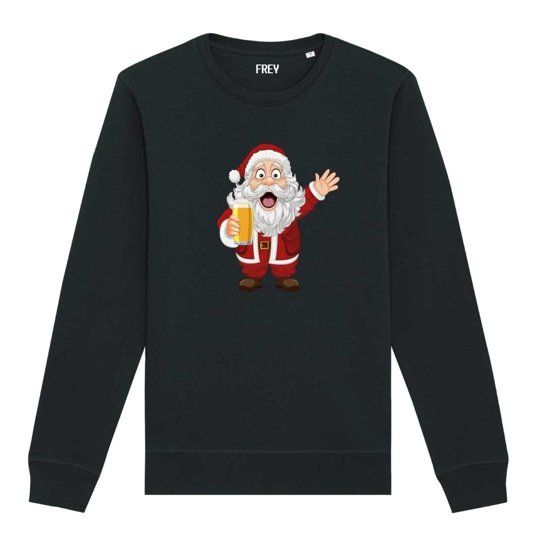 Kerstman Dames Sweater | Black