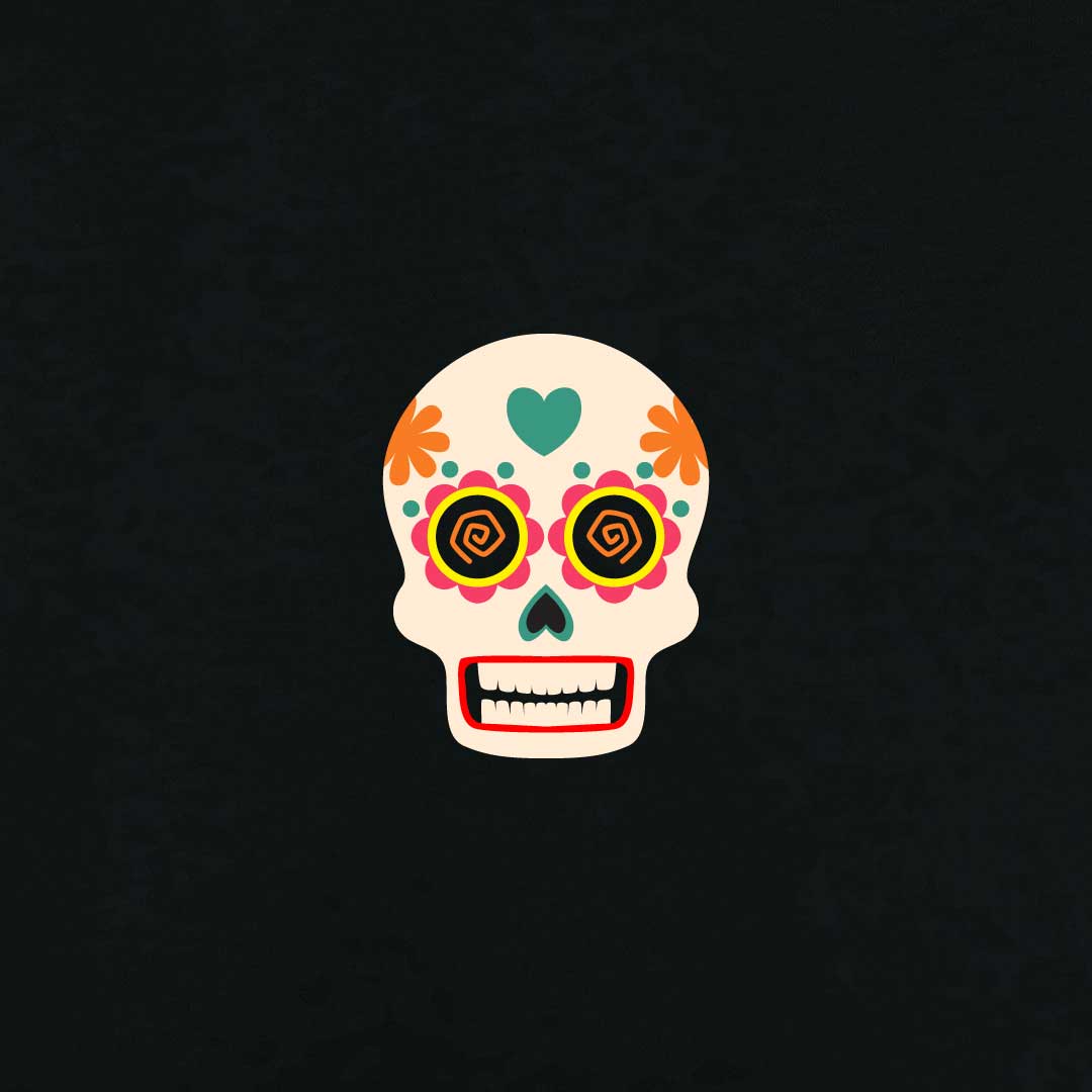 Skull T-shirt | Black
