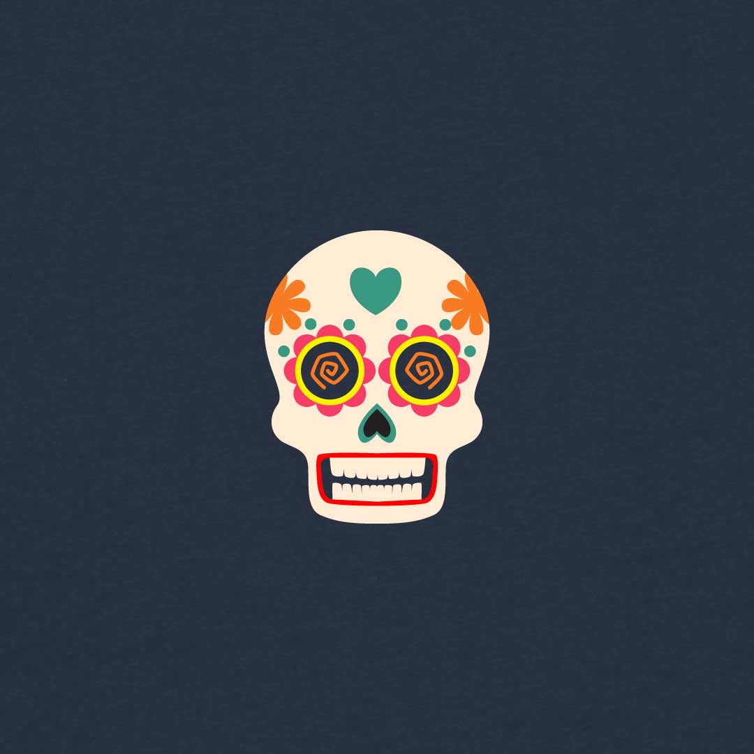 Skull T-shirt | Navy
