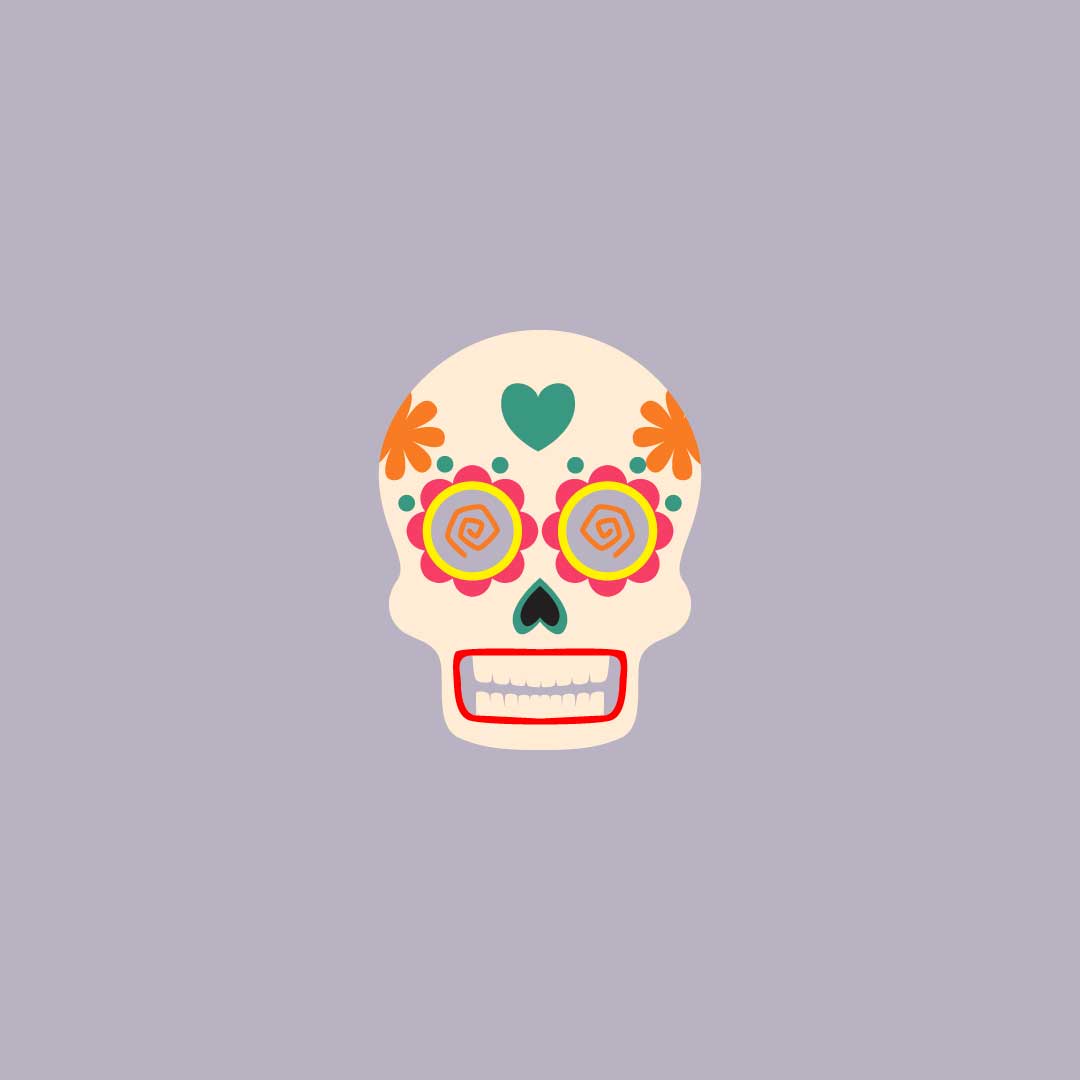 Skull Sweater | Lila