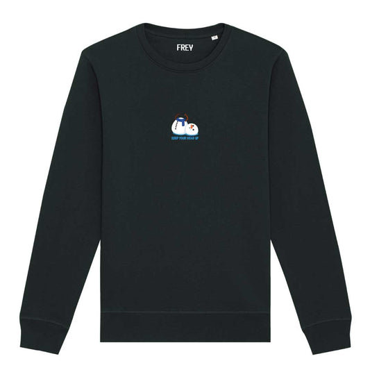 Sneeuwpop Dames Sweater | Black