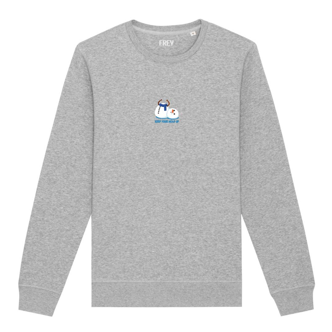 Sneeuwpop Dames Sweater | Grey Melee