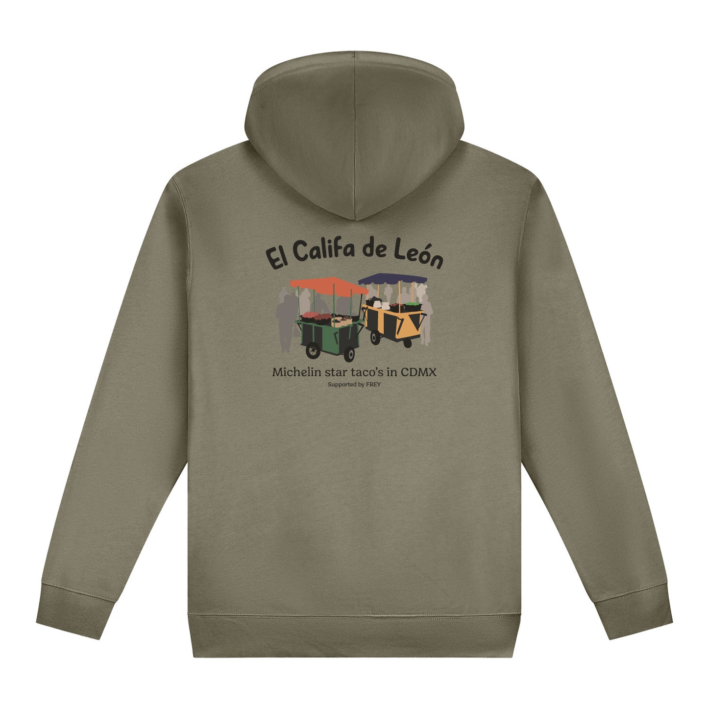 Star Taco's Hoodie | Khaki