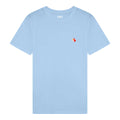 Strandbal Borduursel T-shirt | Blue Soul