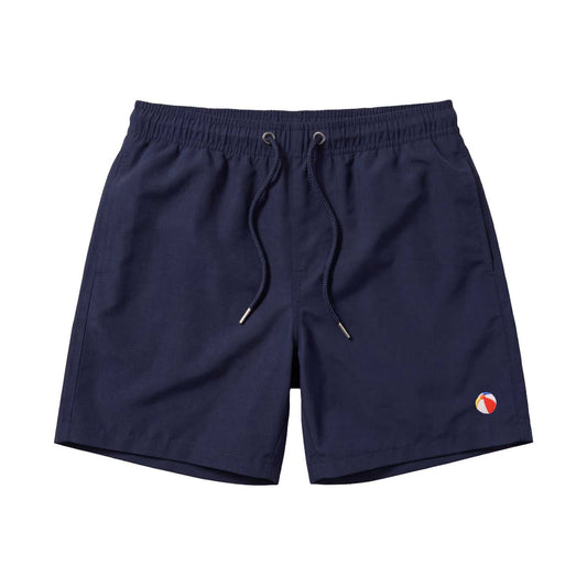 Beach Ball Embroidered Swim Shorts | Navy