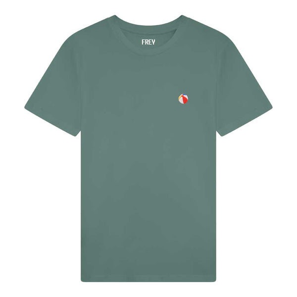Strandbal Borduursel T-shirt | Green Bay