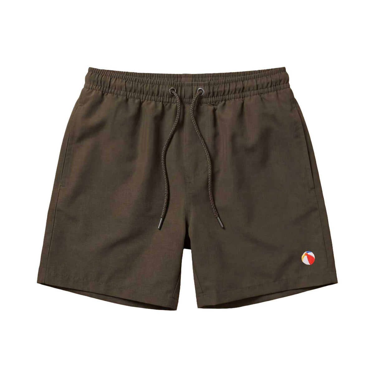 Strandbal Borduursel Zwembroek | Khaki