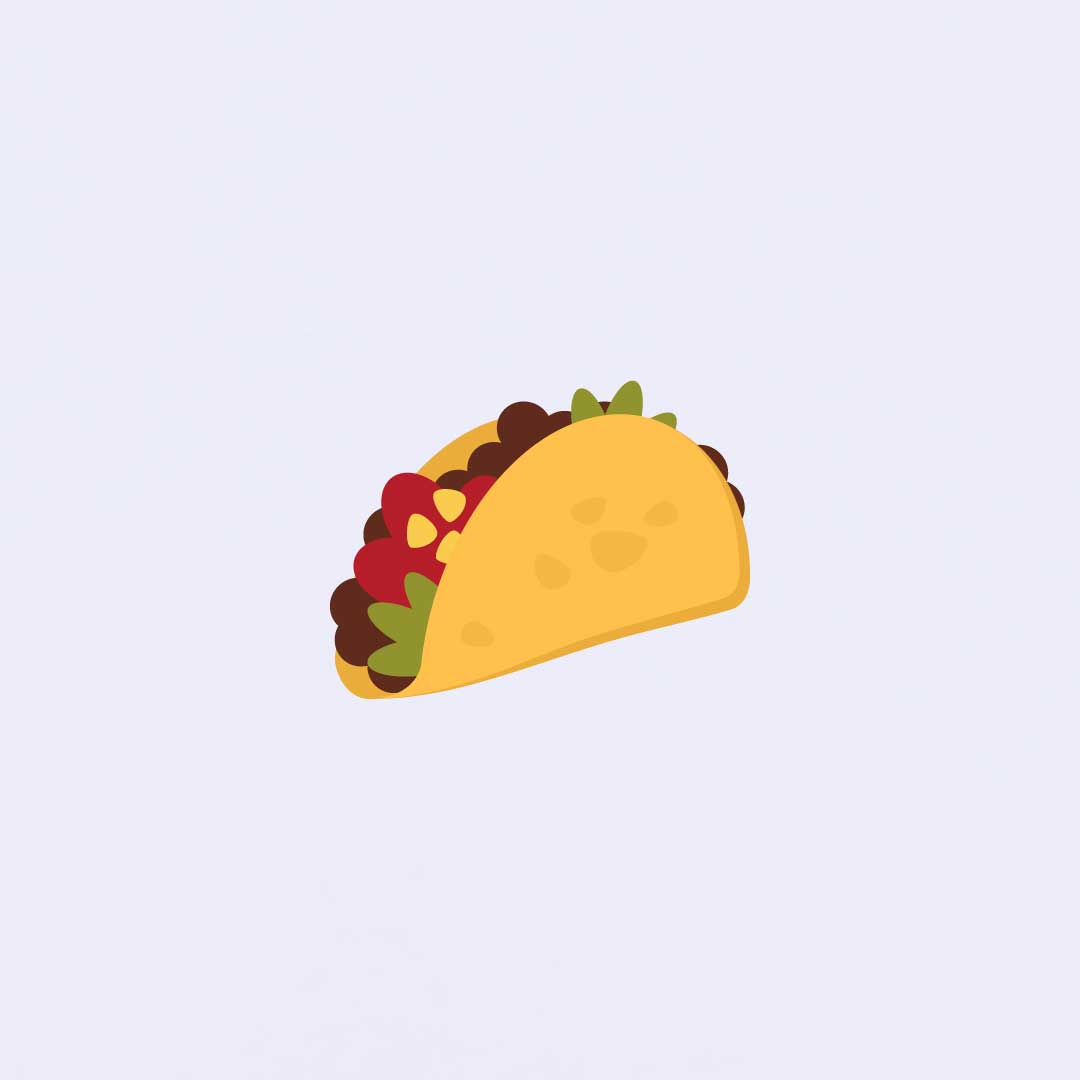 Taco T-shirt | White