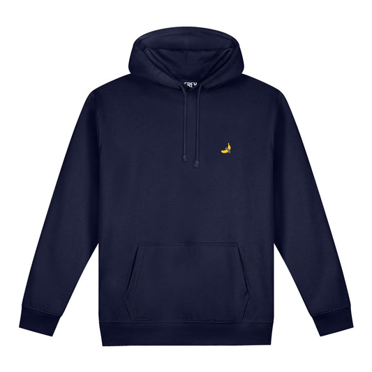 Taped Banana Hoodie | Navy