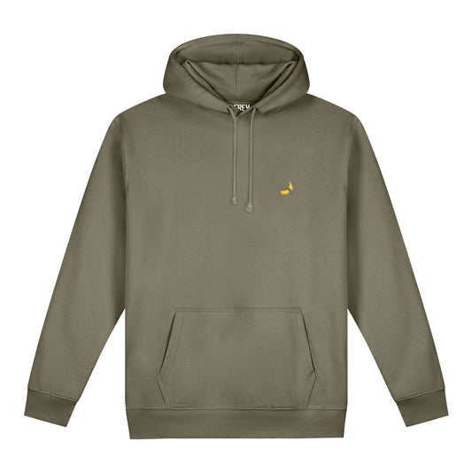 Taped Banana Hoodie | Khaki