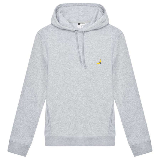 Taped Banana Hoodie | Grey Melee