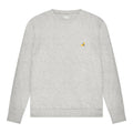 Taped Banana Sweater | Grijs gemêleerd