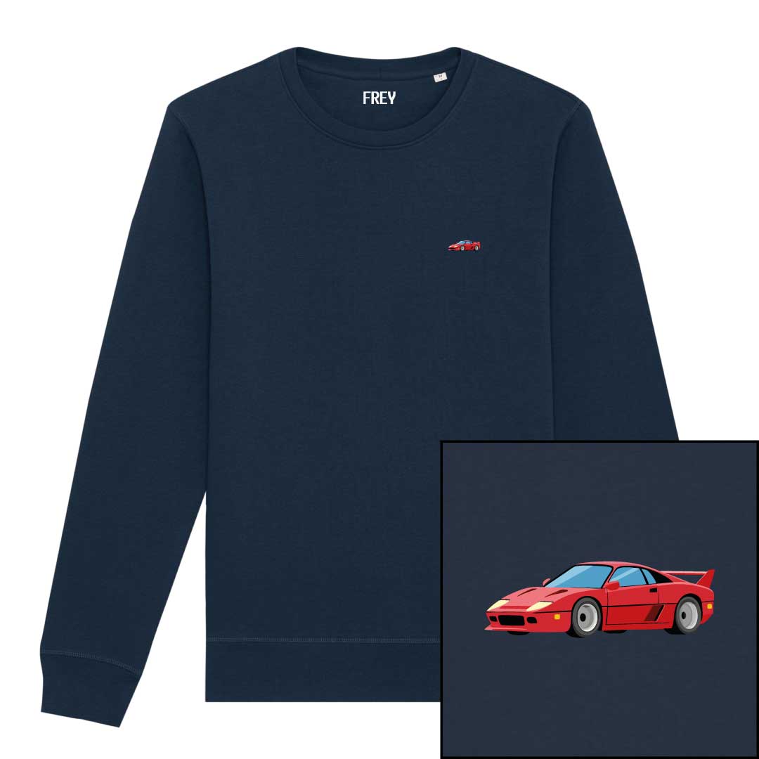 Car Sweater | Navy