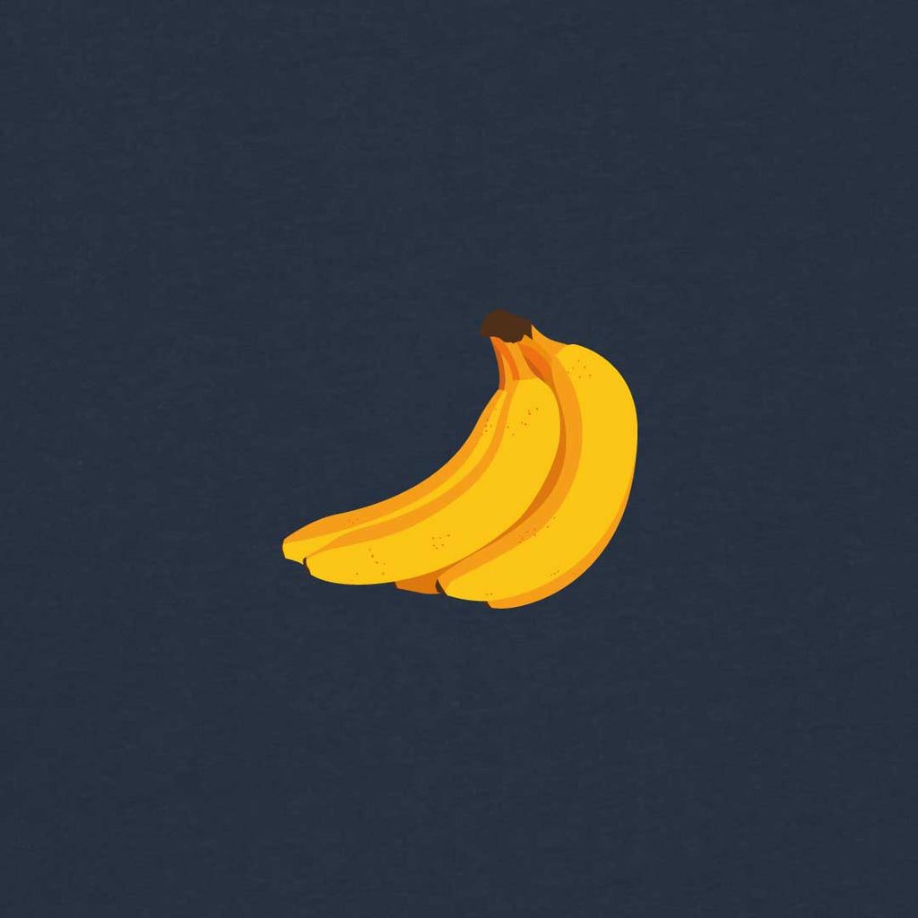 T-Shirt „Bananenbüschel“ | Marineblau