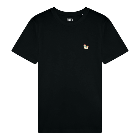Eenhoorn Zwemband T-shirt | Black