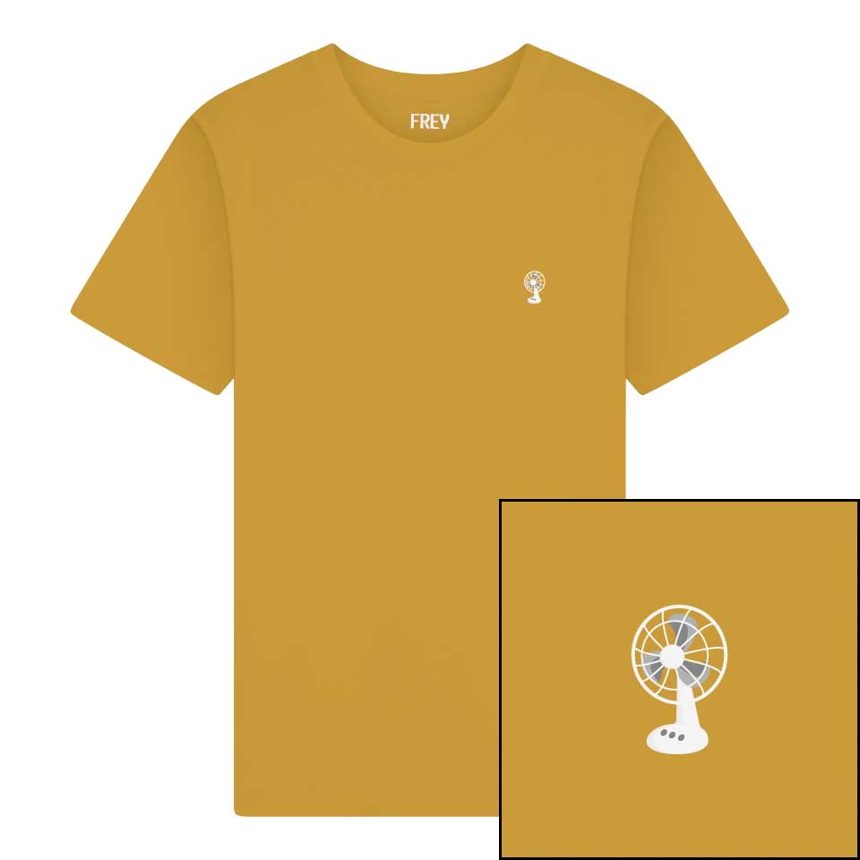 Ventilator T-shirt | Ochre