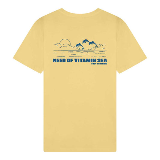 Vitamin Sea Dames T-shirt | Viva Yellow