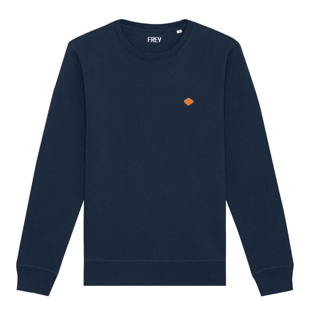 Wafel Dames Sweater | Navy