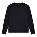 Watermeloen Borduursel Sweater | Zwart