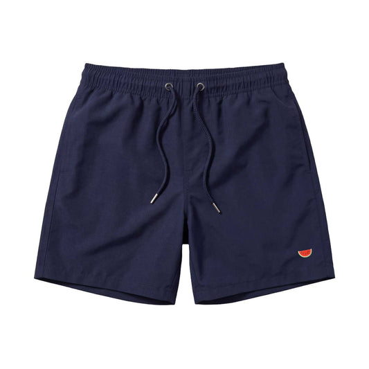 Watermelon Embroidered Swim Shorts | Navy