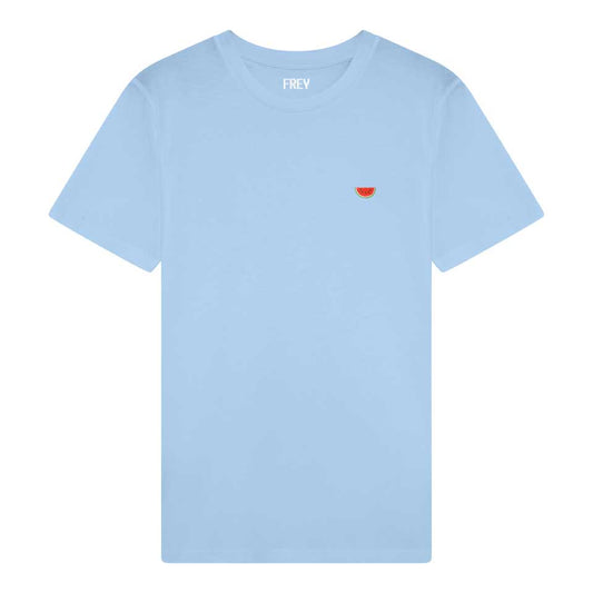 Watermelon Embroidery T-shirt | Blue Soul