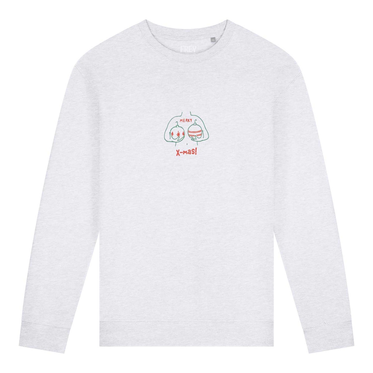 X-mas Dames Sweater | Grey Melee