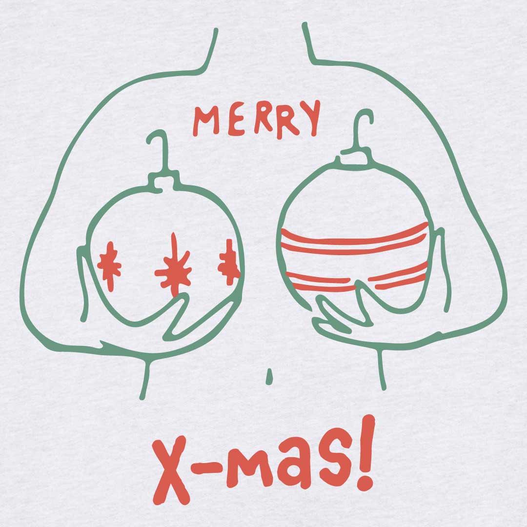 X-mas Dames Sweater | Grey Melee