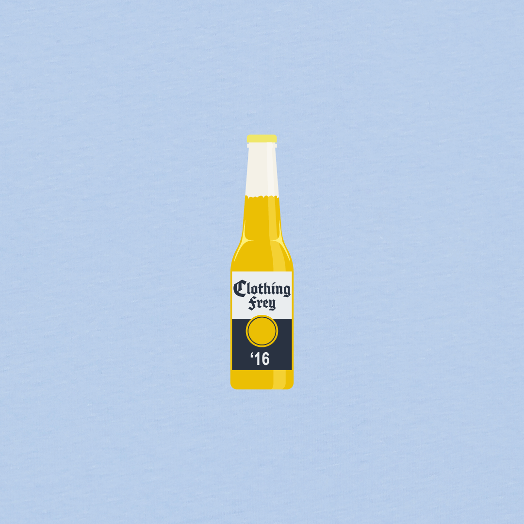 Zomer Bier T-shirt | Blue Soul